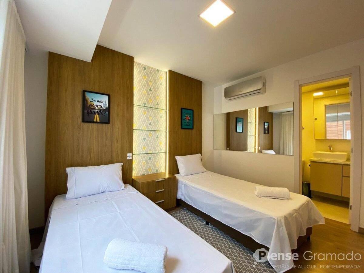 Apartamento 2 Suites - 650M Da Rua Coberta Gramado Exterior photo